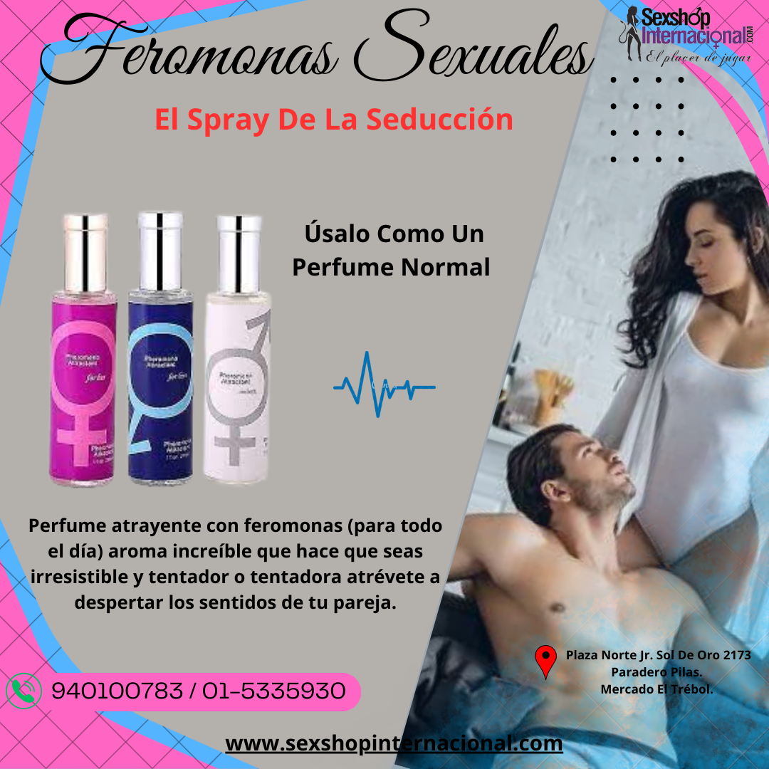 Perfume atrayente con feromonas lure